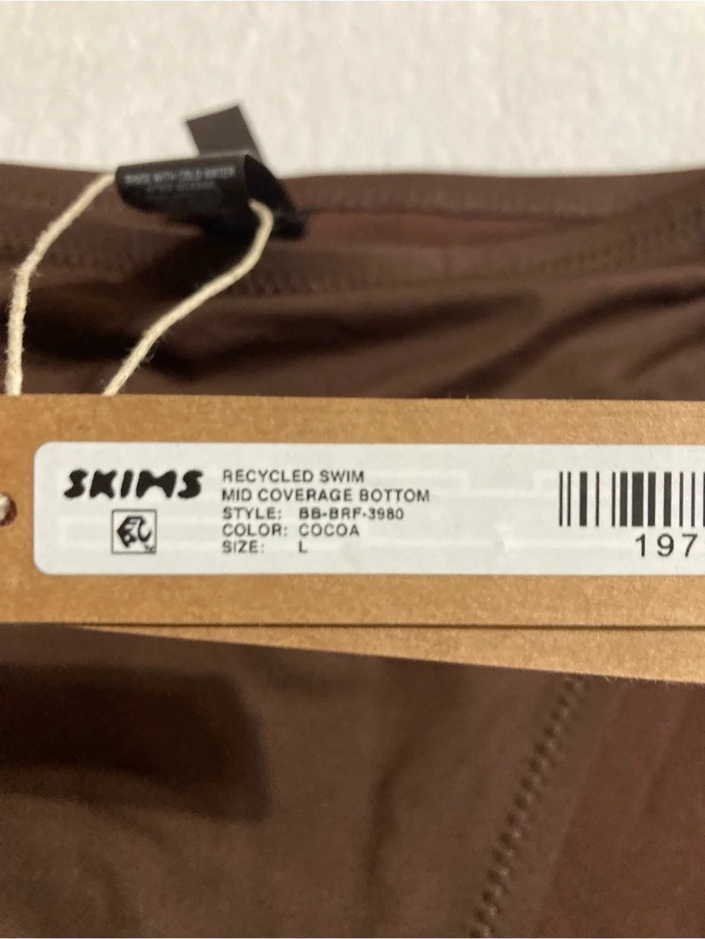 SKIMS Mid Coverage Bikini Bottoms L